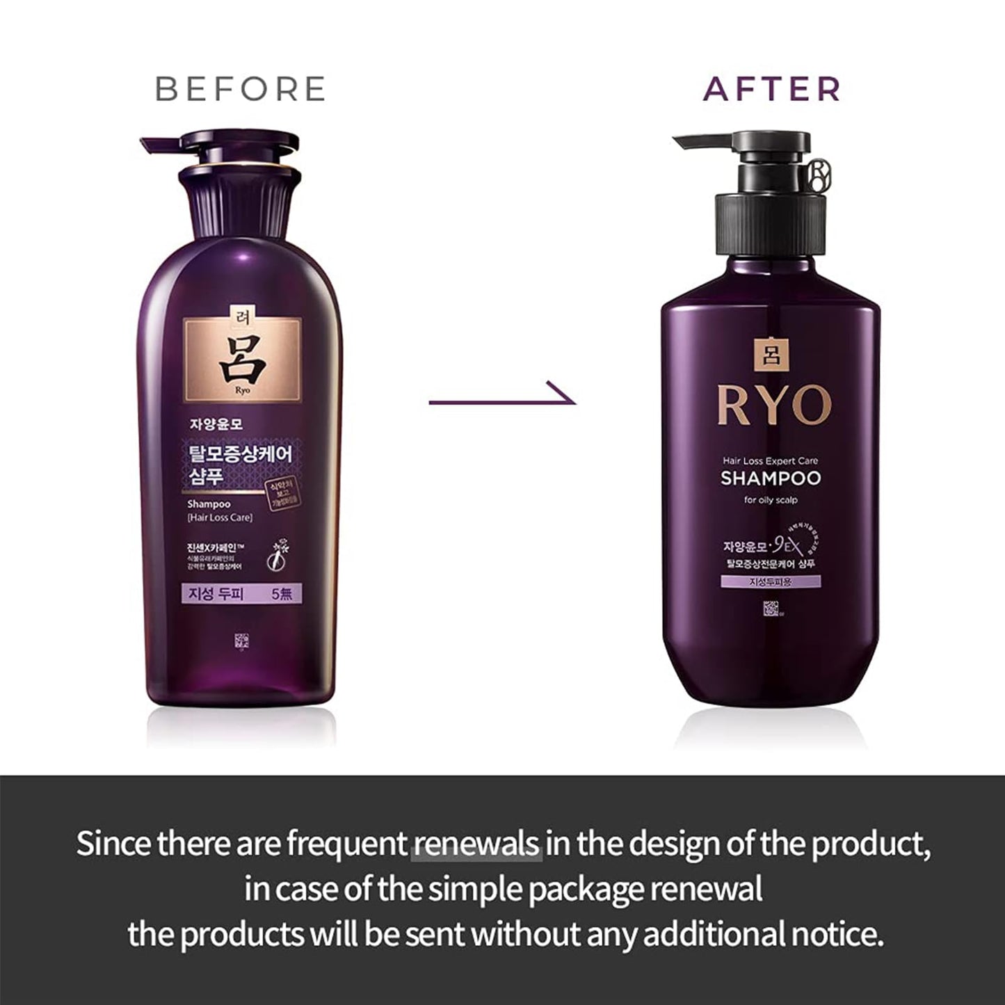 White Smoke RYO Hair Strength Expert Care Shampoo for Oily Scalp, Moisturizing and Relieving Itchiness for Dryness, Hair Strengthening, Sebum Control, 13.53 Fl Oz.
