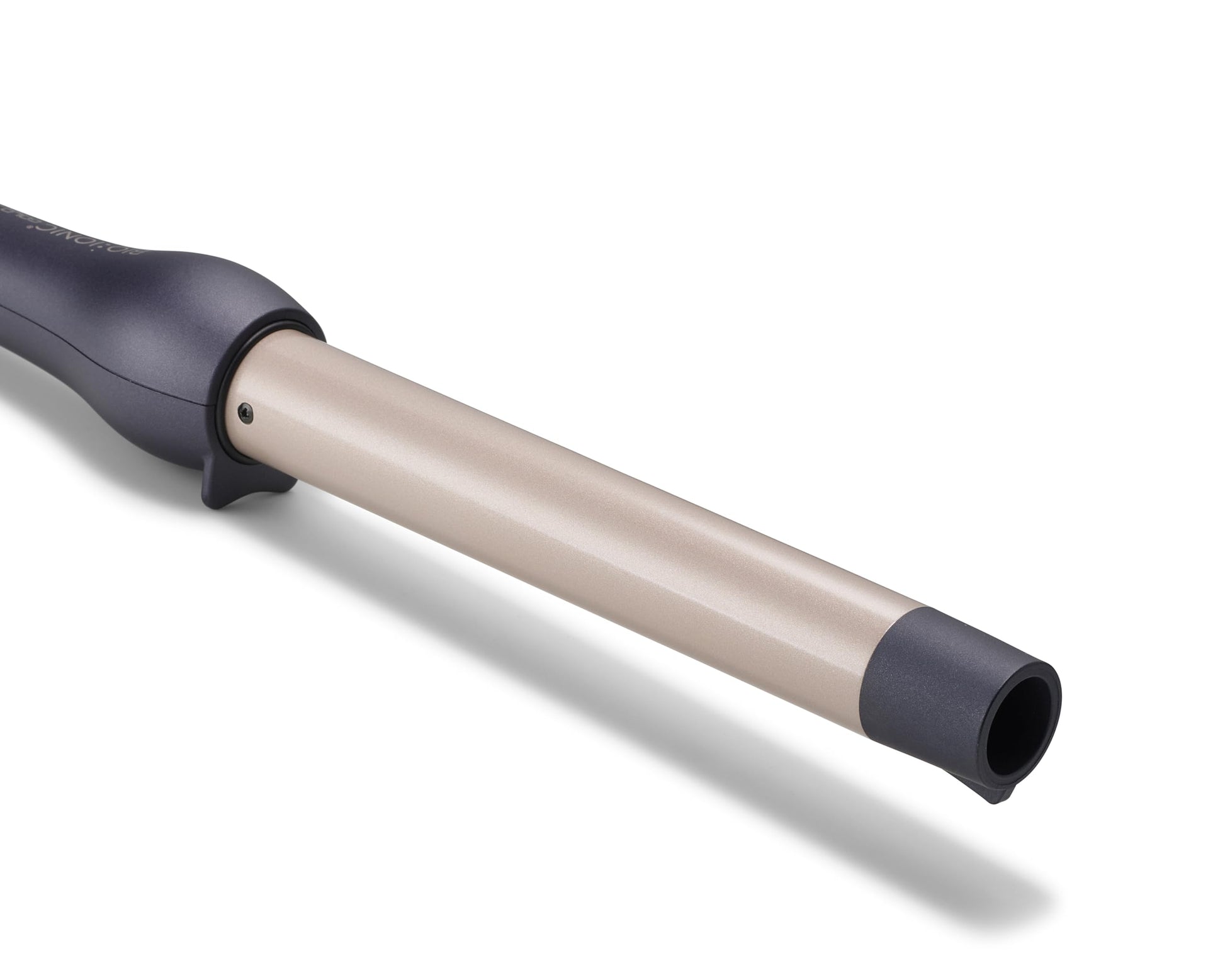 White Smoke Bio Ionic GoldPro 1" Curling Wand, Blue, Moisture Heat Technology & 24K Gold MX, Ceramic Long Barrel with Adjustable Heat, Versatile Hair Curler for Long-Lasting Curls