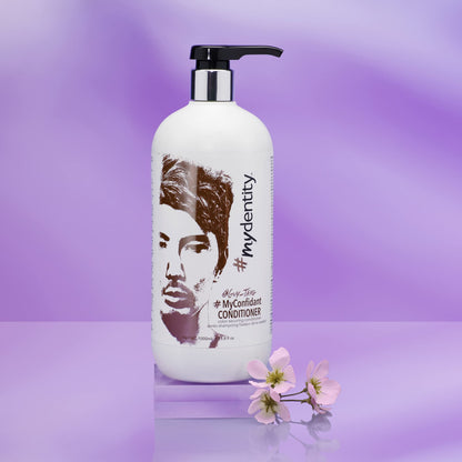 Plum #mydentity MyConfidant Conditioner, 33.8 oz | Detangler | Builds Body and Texture | Color Secure | 2x Shine
