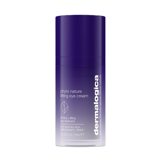 Midnight Blue Dermalogica Phyto Nature Lifting Eye Cream, Skin Treatment Serum for Around Eyes - Reduces the Appearance of Fine Lines and Wrinkles