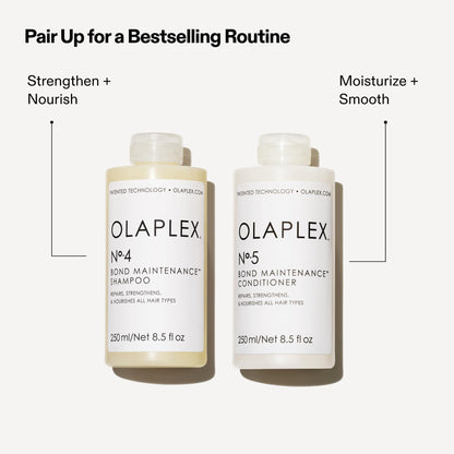 White Smoke Olaplex Nº.5 Bond Maintenance™ Hair Strengthening Conditioner: Repairs Damage & Defend Against Future Breakage | Reduce Frizz | For Coily, Curly, Straight, and Wavy, 100 mL / 3.3 Fl. Oz.