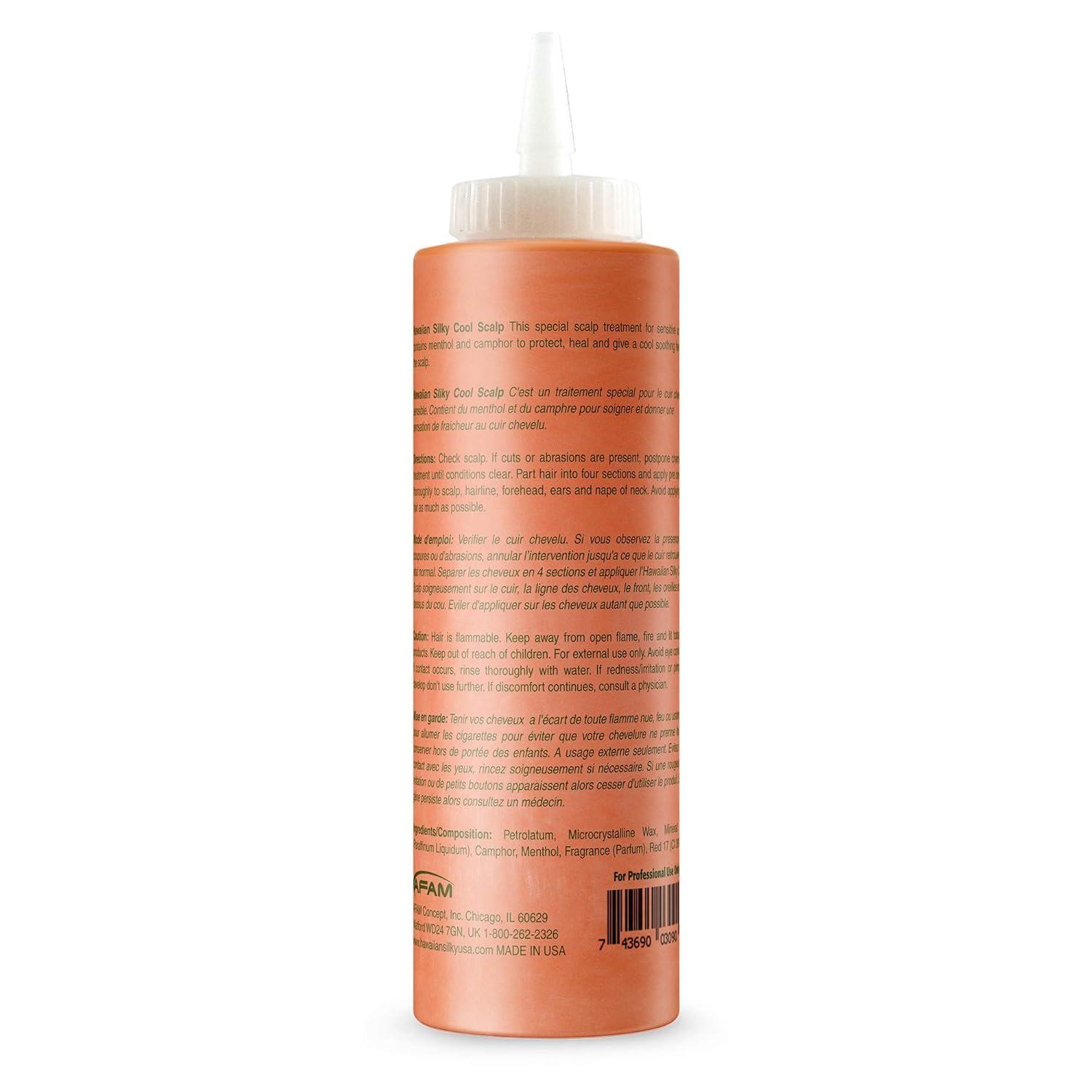 White Smoke Hawaiian Silky Cool Scalp 14 Fl Oz (Pack of 2)