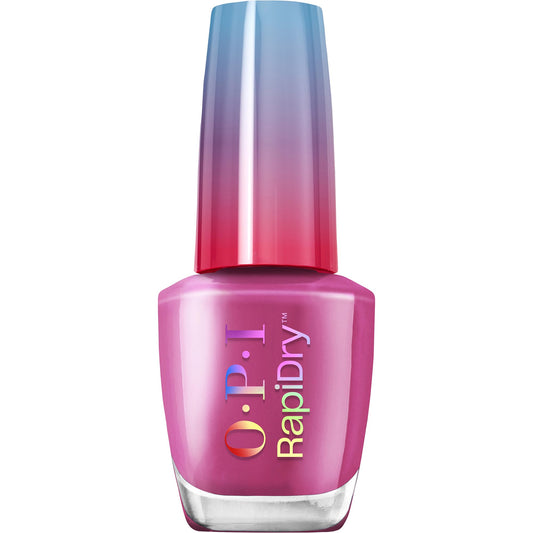 White Smoke OPI RapiDry ASAPink | Opaque Bright Pink Crème Quick Dry Nail Polish | Vegan, Smudge Proof, Fast Drying