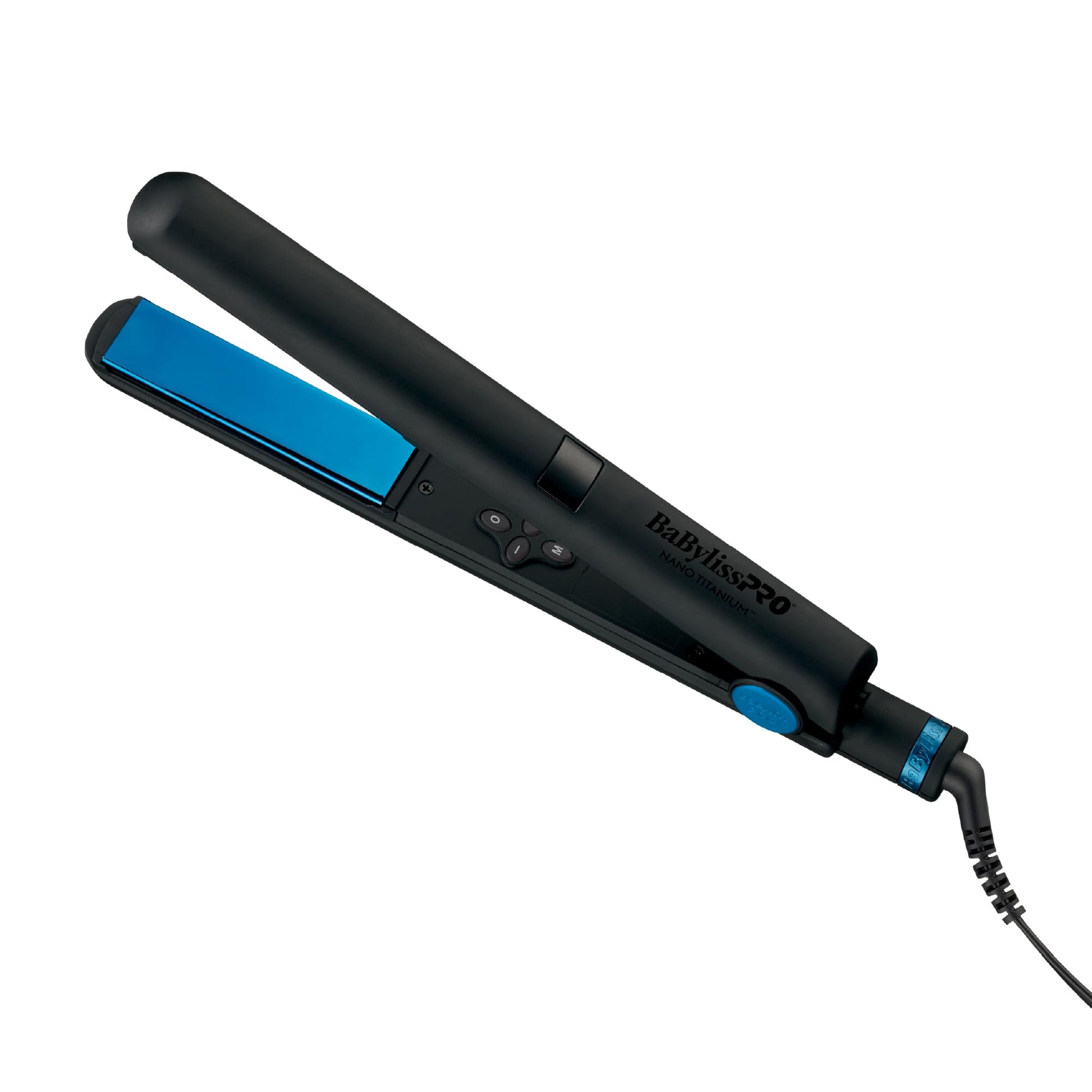 White Smoke BaBylissPRO Limited Edition 1" Nano Titanium Digital Hair Straightener