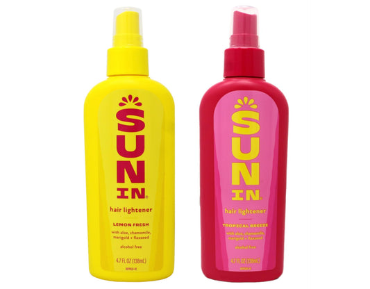 White Smoke Sun in Hair Lightener, Tropical Breeze & Lemon Fresh Combo