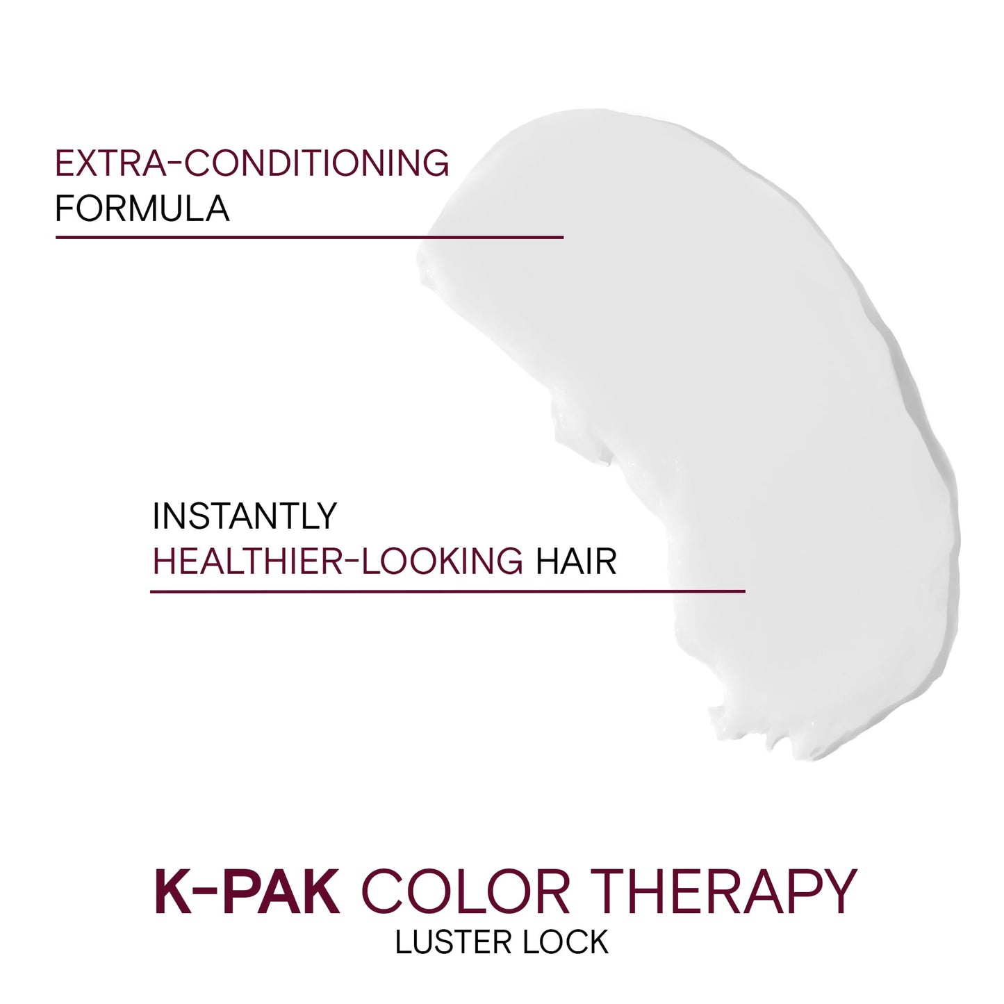 White Smoke Joico K-PAK Color Therapy Luster Lock Instant Shine & Repair Treatment | For Color-Treated Hair | Boost Color Vibrancy | Repair Breakage | With Keratin & Argan Oil | 5.1 Fl Oz