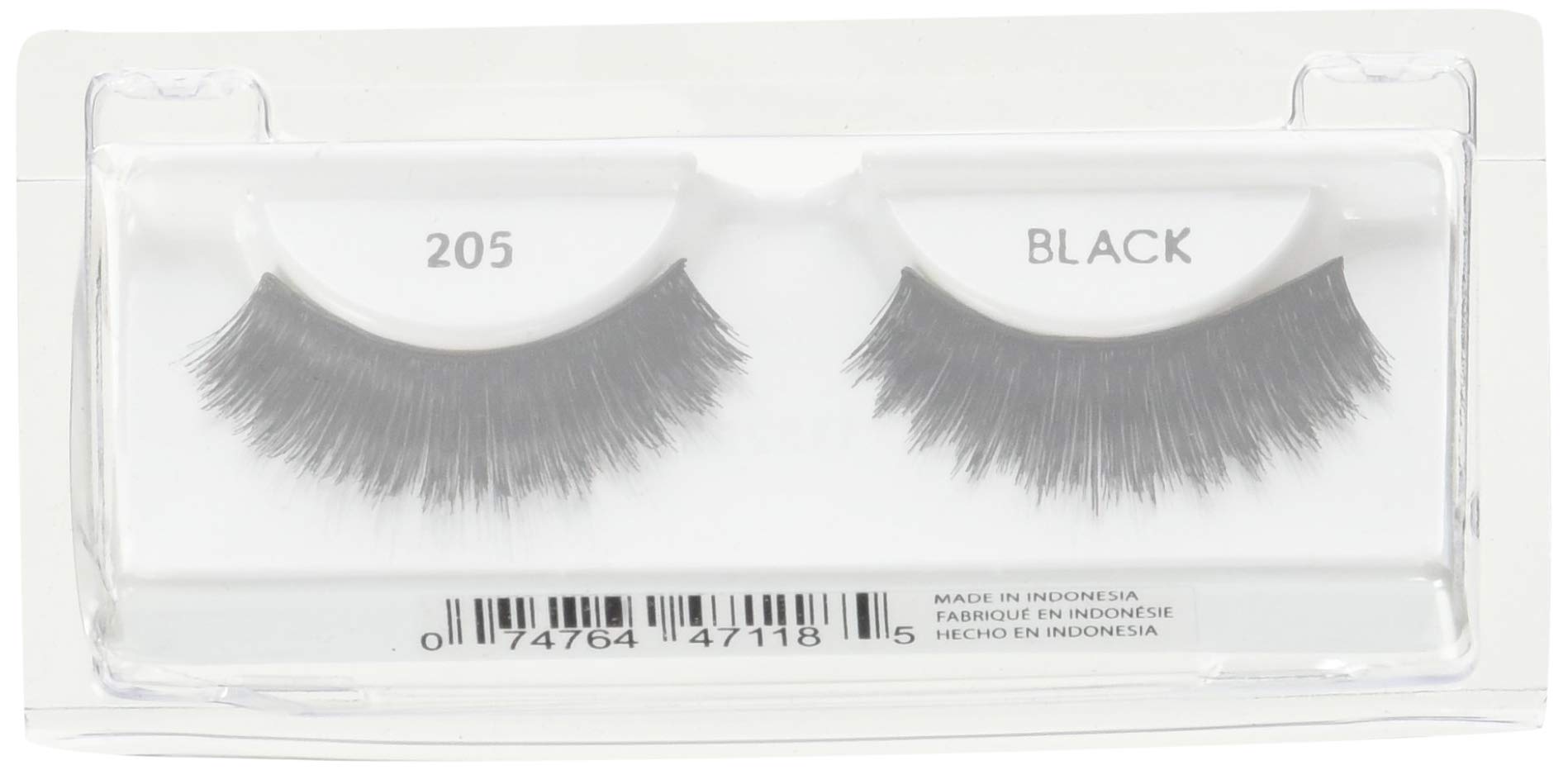Lavender Ardell Double Up Lashes 205 Black – Dramatic Double Layered False Eyelashes, Full Volume Reusable Strip Lashes, 1 Pair