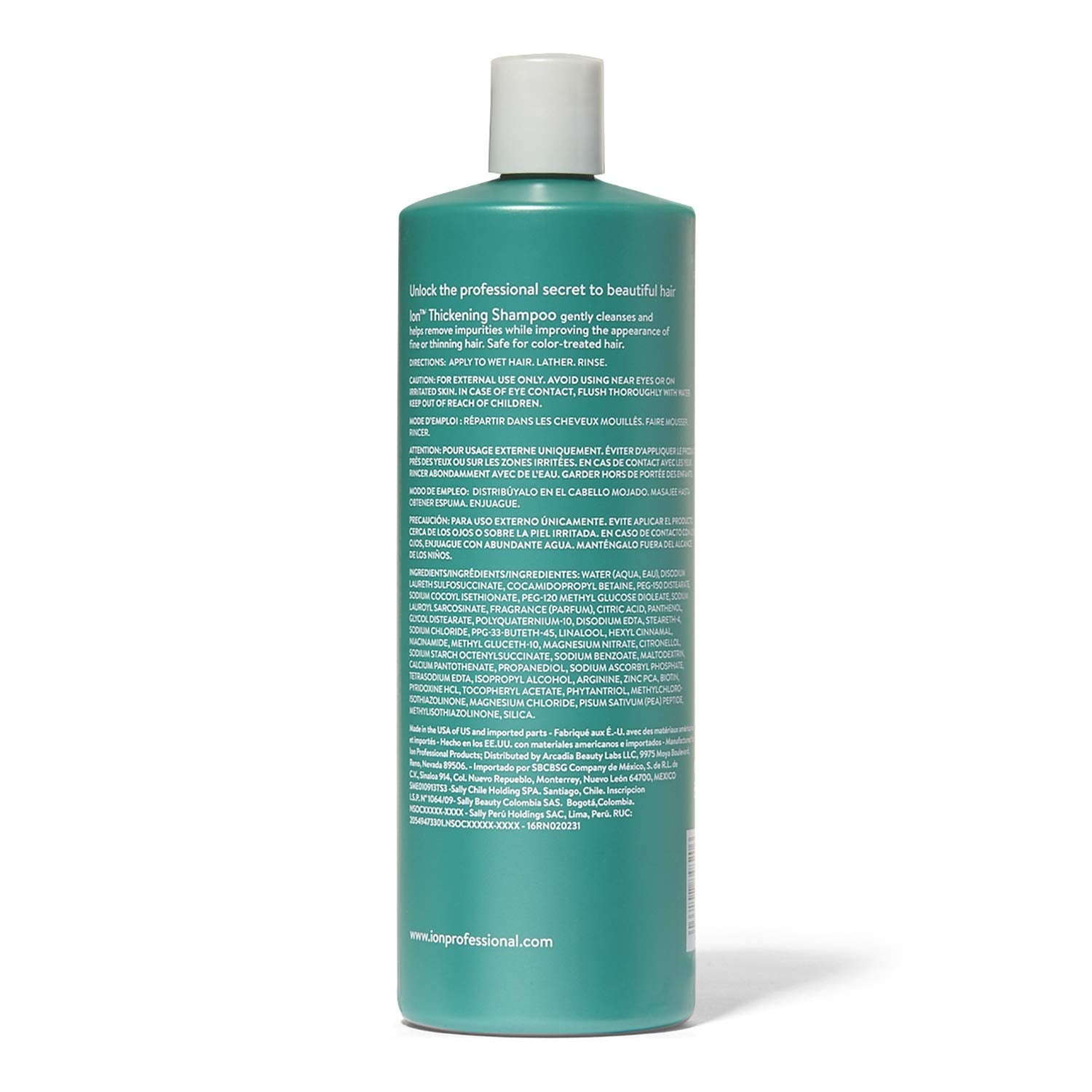 White Smoke Ion Thickening Shampoo, 33.88oz