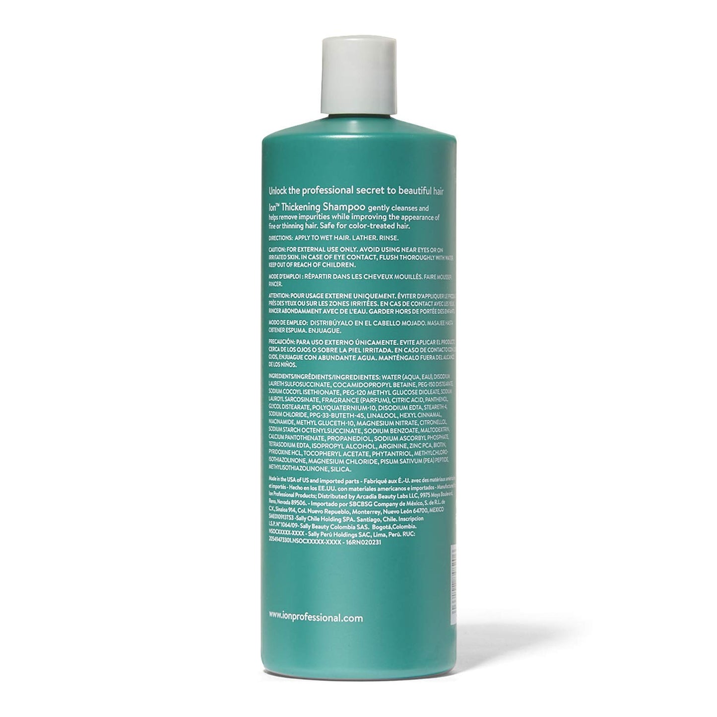 White Smoke Ion Thickening Shampoo, 33.88oz