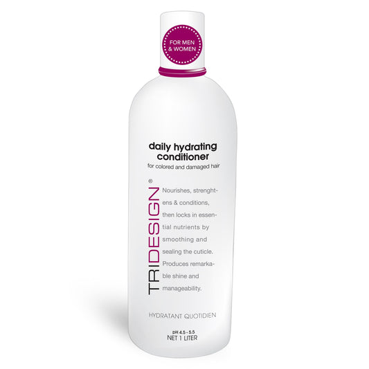 White Smoke TRIDESIGN Hair Conditioner for Women or Extra Moisturizing Conditioner for Dry Hair, Hair Care Restoration for Colored Hair, Adds Luminous Volume, Hydration, Strong & Healthy Hair, 33.8 Fluid Oz