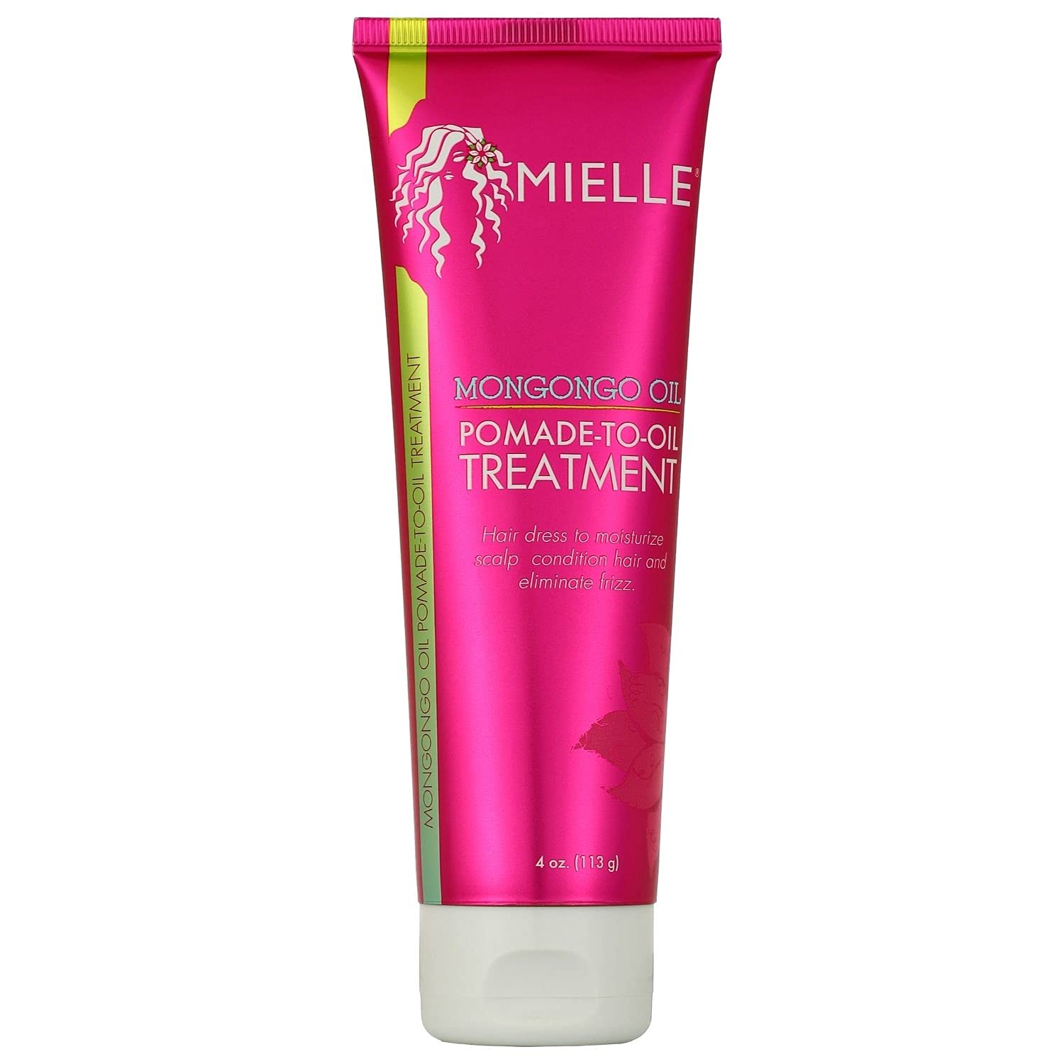 White Smoke Mielle Organics Mongongo Oil Pomade-to-Oil Treatment, 4 Ounces