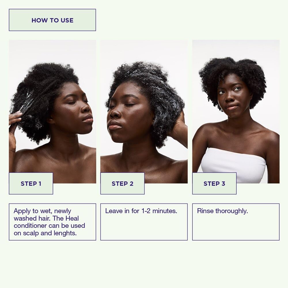 White Smoke Maria Nila Head & Hair Heal, Soothing Conditioner for Dry & Itchy Scalp, Calming Aloe Vera & Piroctone Olamine Properties Moisturises/Soothes Scalp Preventing Flakiness, 10.1 Fl Oz