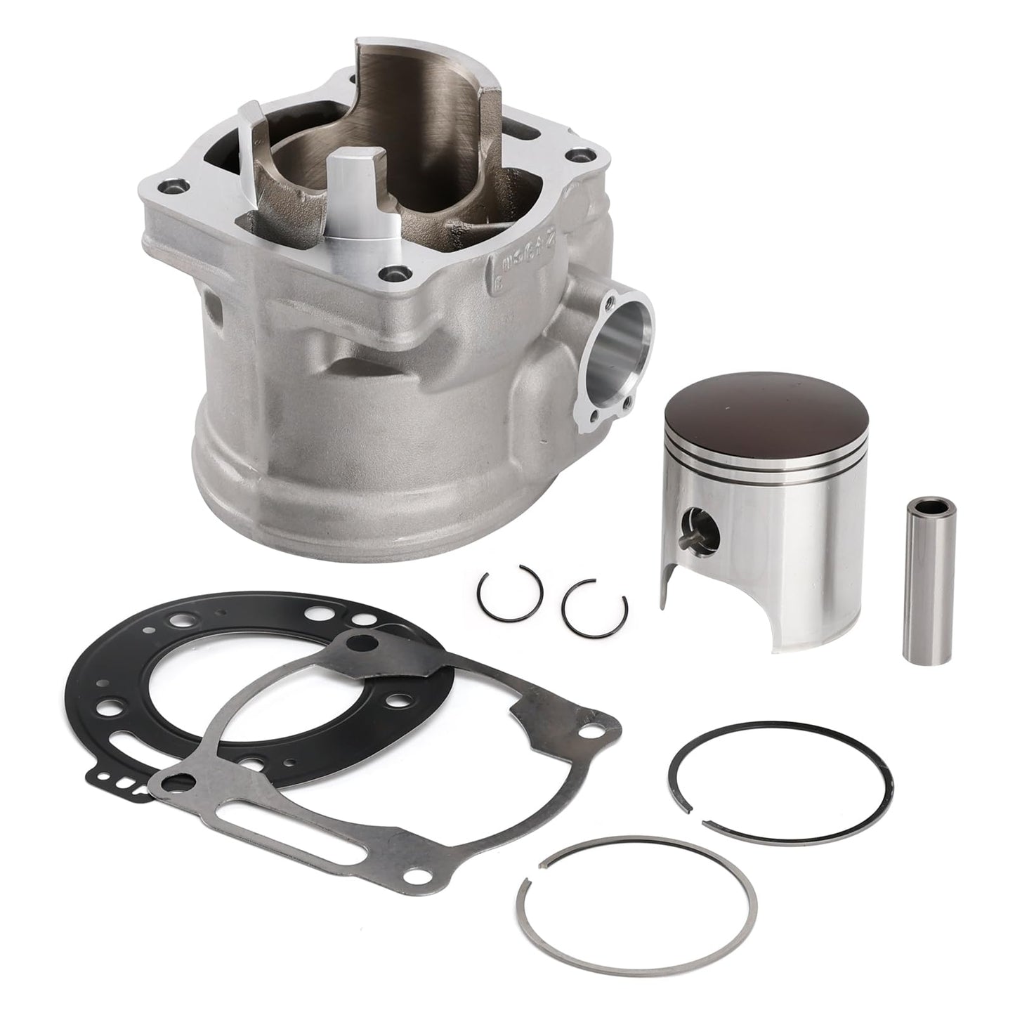 White Smoke Frezon Cylinder Piston Gasket Top End Rebuild Kit 66.8mm Fit for Yamaha DT 230 Lanza 1997-2000, MT TSE 250