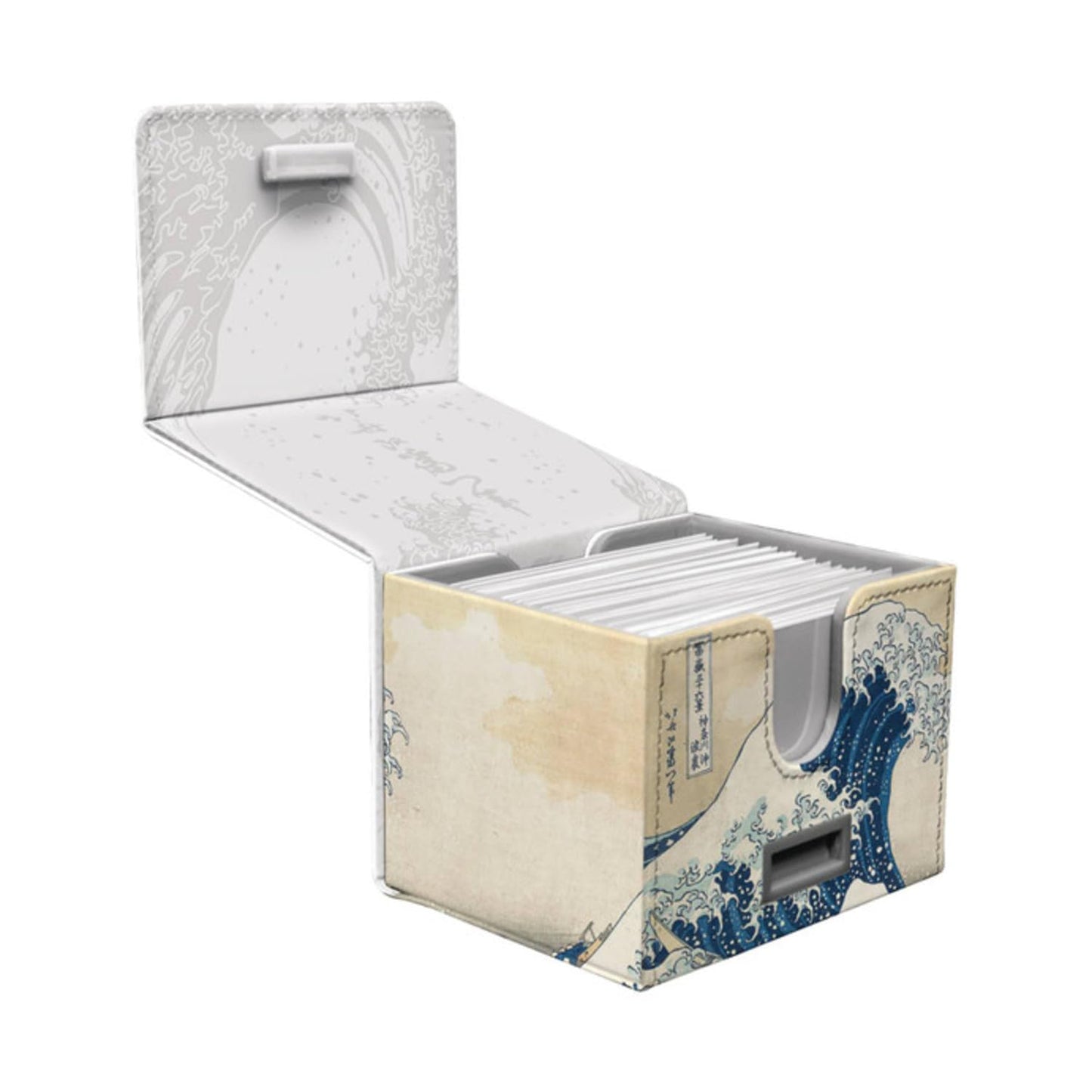 White Smoke Ultra Pro Deck Box: Alcove Edge: The Great Wave off Kanagawa