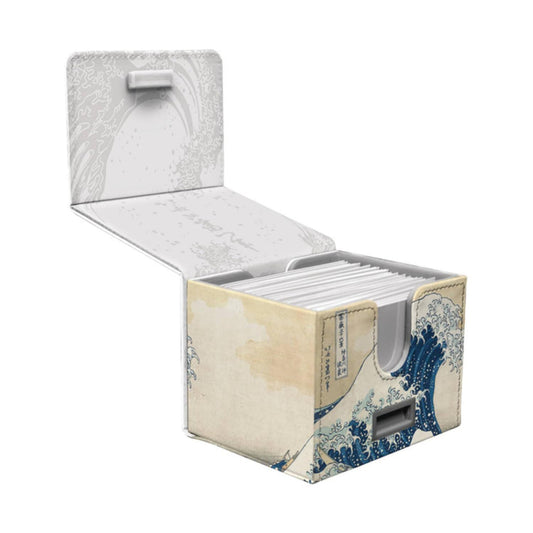 White Smoke Ultra Pro Deck Box: Alcove Edge: The Great Wave off Kanagawa