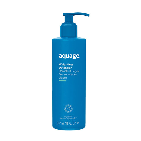 Dark Cyan Aquage Weightless Detangler - Detangling Conditioner for Women - Provides Lightweight Hair Hydration & Removes Tangles - Enhances Volume and Shine for Fine, Thin Hair (8 oz)