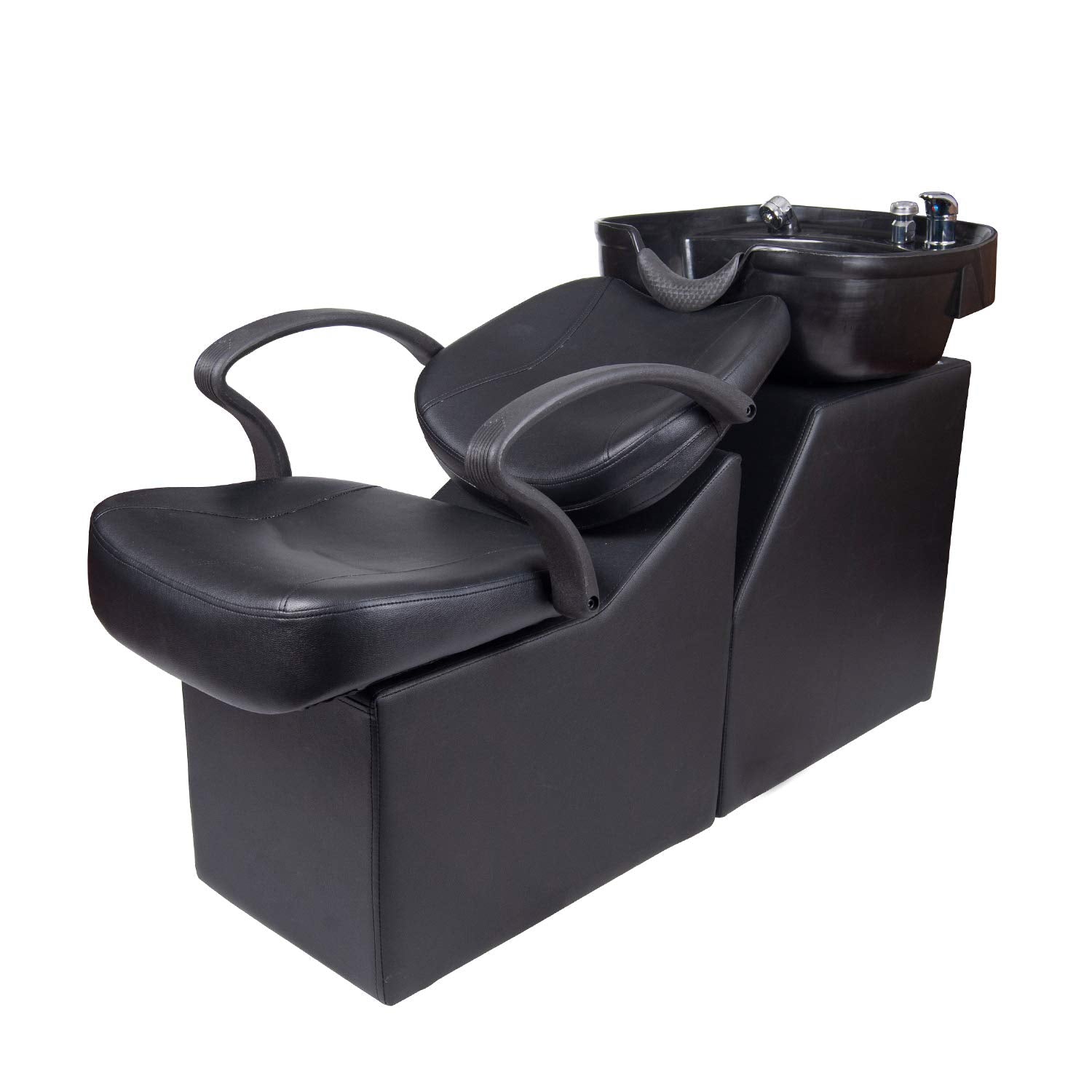 White Smoke Polar Aurora New Backwash Barber Chair ABS Plastic Shampoo Bowl Sink Unit Station Spa Salon Equipment