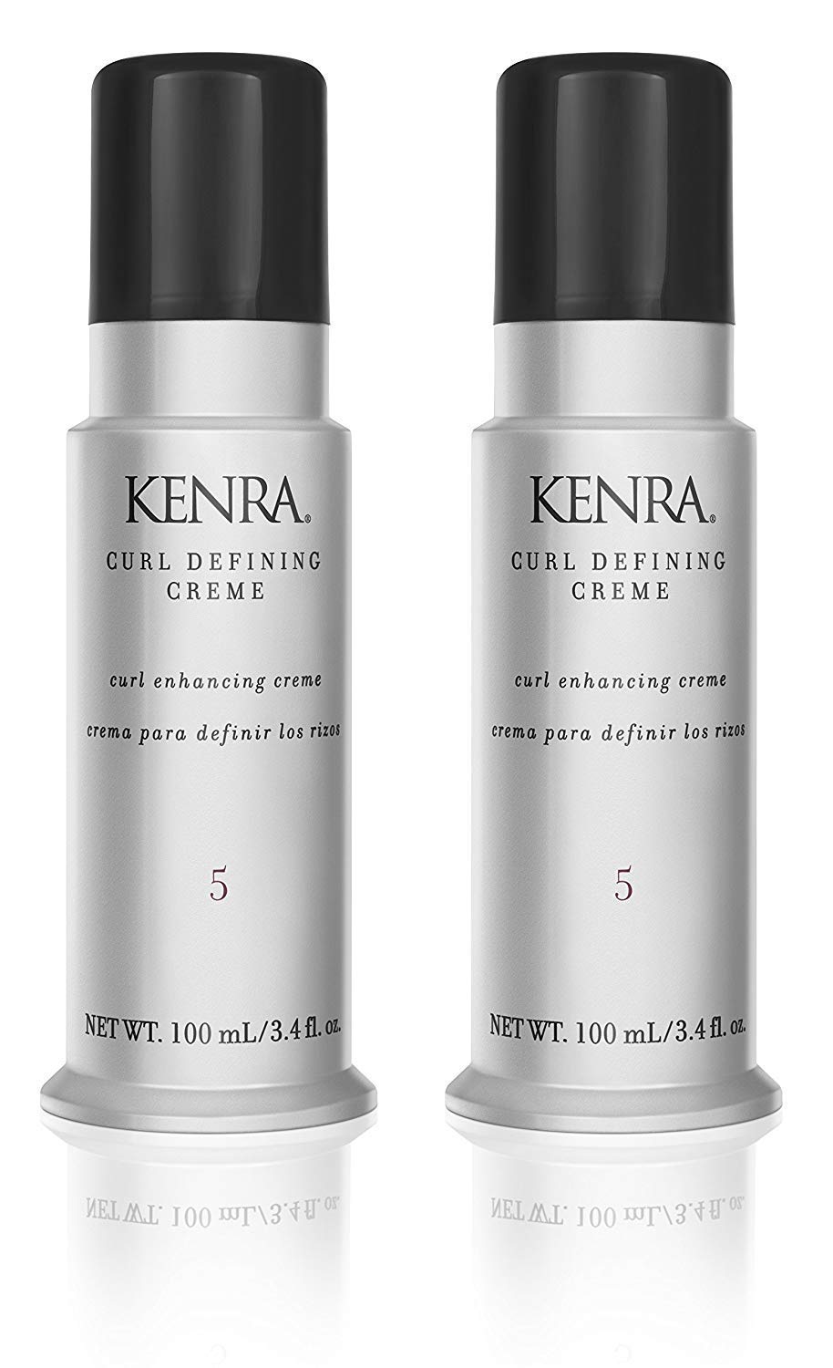 White Smoke Kenra Curl Defining Crème 5 | Texture Enhancing Styler | Tames Frizz & Flyaways | Refines and Seperates Curls & Waves | Helps Resist Humidity | Medium To Coarse Hair | 3.4 fl. oz. (2-Pack)