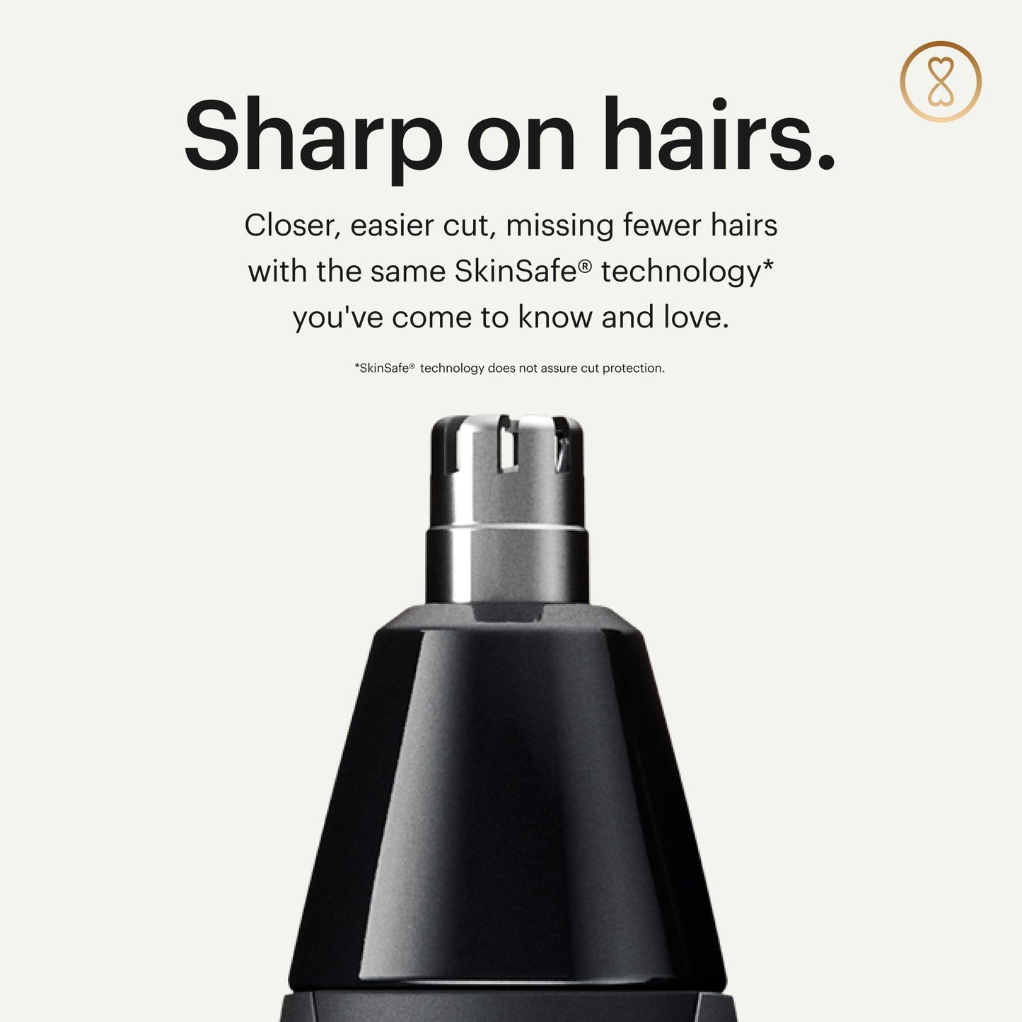 Seashell MANSCAPED® The Weed Whacker® 2.0 Electric Nose & Ear Hair Trimmer – 7,000 RPM Precision Tool with Rechargeable Battery, Wet/Dry, Easy to Clean, Improved Stainless Steel Replaceable Blade