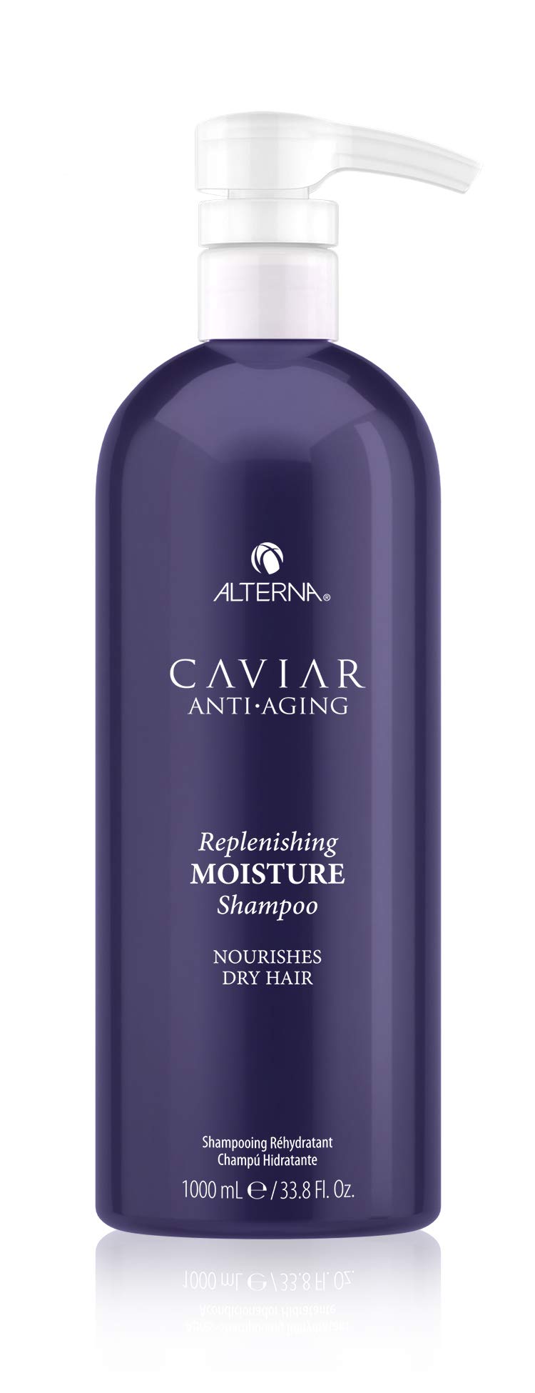 White Smoke ALTERNA CAVIAR Anti Aging Replenishing Moisture Shampoo, 33.8 Ounce (Packaging May Vary)