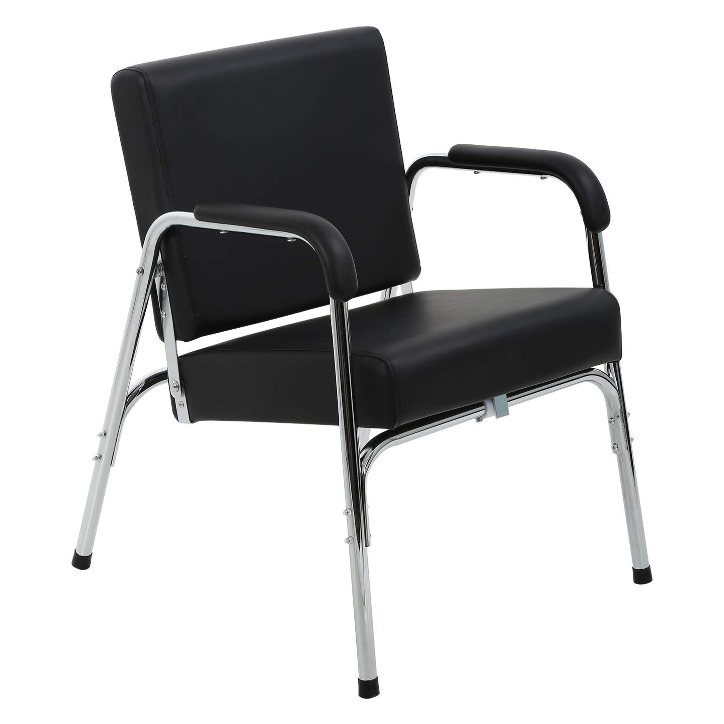 White Smoke PayLessHere Barber Chair Reclining Salon Chair for Hair Stylist Chair Portable Shampoo Chairs for Salon with Stable Metal Frame can Sit or Lie Down for Beauty and Hairdressing
