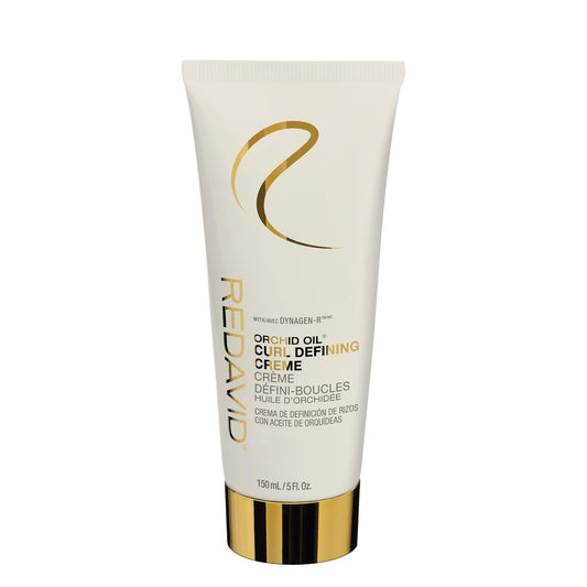 White Smoke Redavid Orchid Oil Curl Defining Creme with Coconut Oil and Meadowfoam Flower for Curly Hair - Ultra Nourishing Texture Enhancer - Clinically Strengthens, Adds Protein & Hydrates Hair.