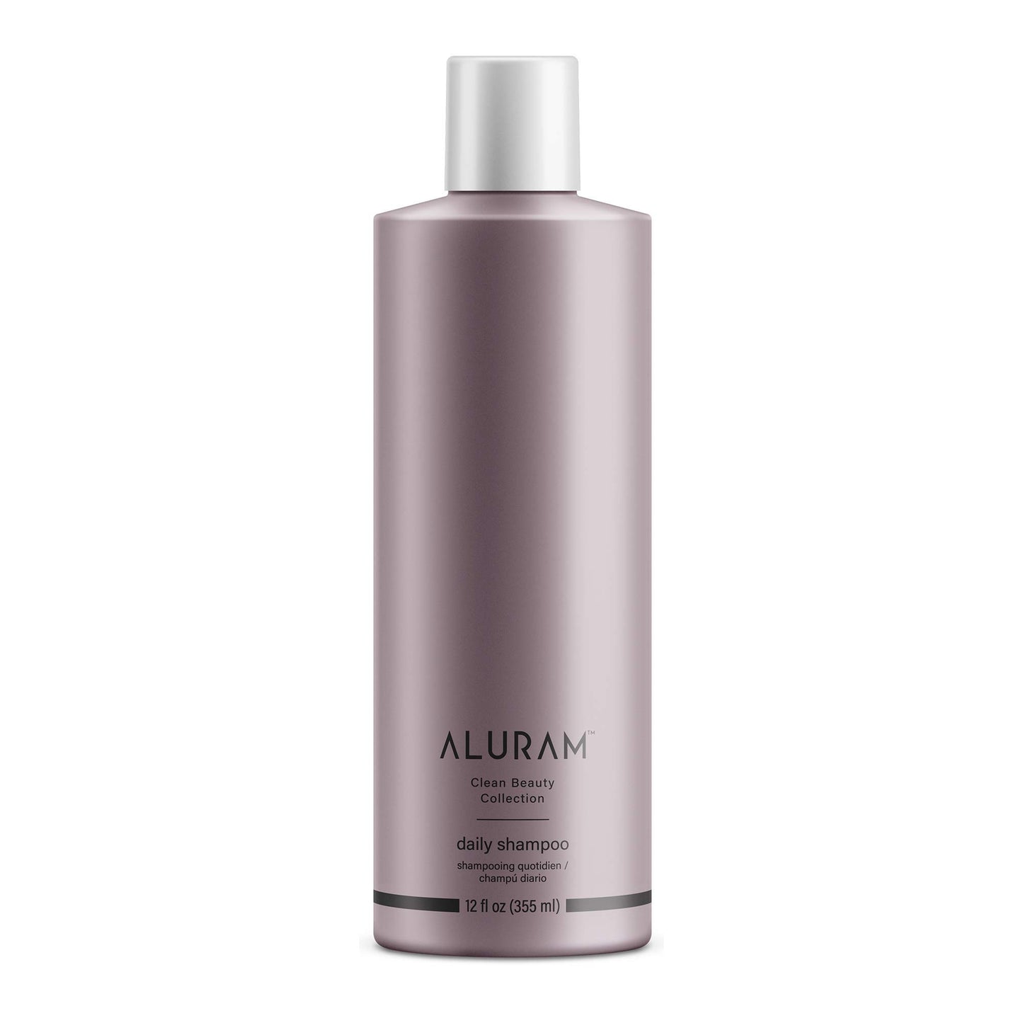 Dark Gray ALURAM Coconut Water Based Daily Hair Shampoo & Conditioner Set, 12 Fl Oz
