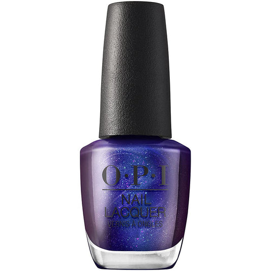 White Smoke OPI Nail Lacquer Abstract After Dark | Opaque Dark Purple Shimmer Chip Resistant Nail Polish | Downtown LA Collection