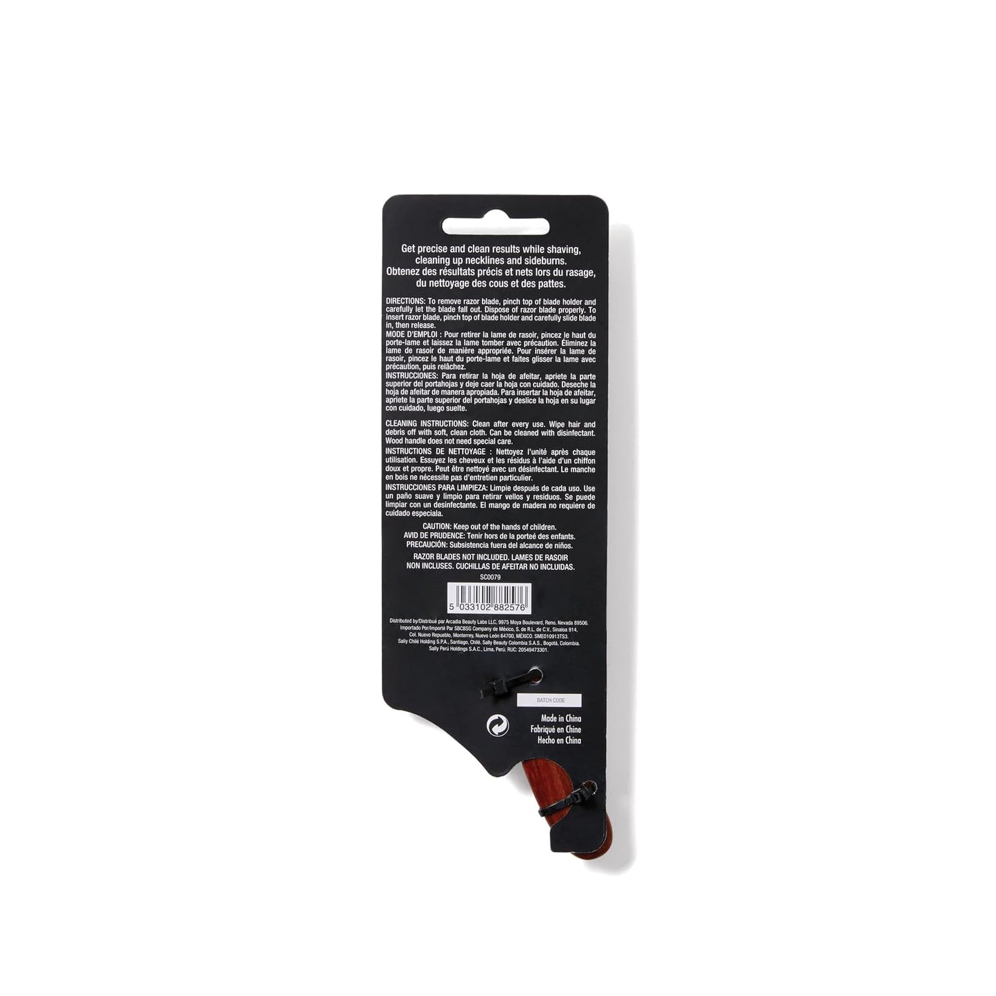 Dim Gray Salon Care Shaving Razor
