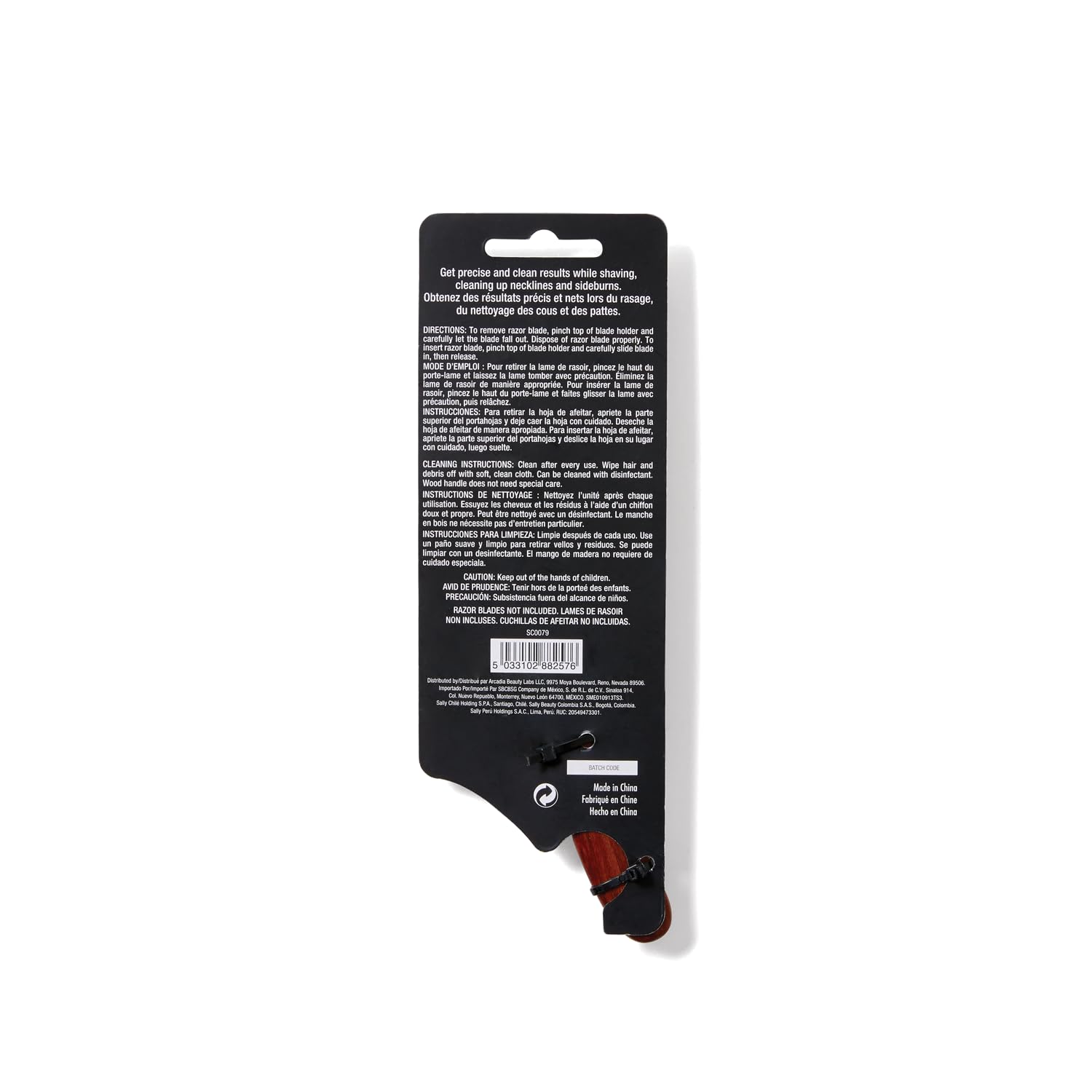 Dim Gray Salon Care Shaving Razor