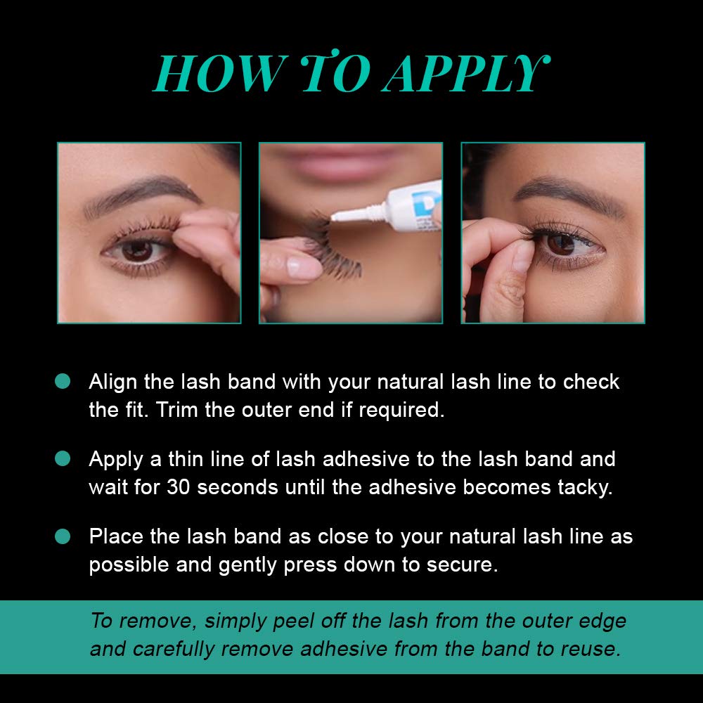Black Ardell Natural Lashes Multipack, Demi Wispies #101 - Black, Lightweight, Natural Looking False Eyelashes, 2 Pack