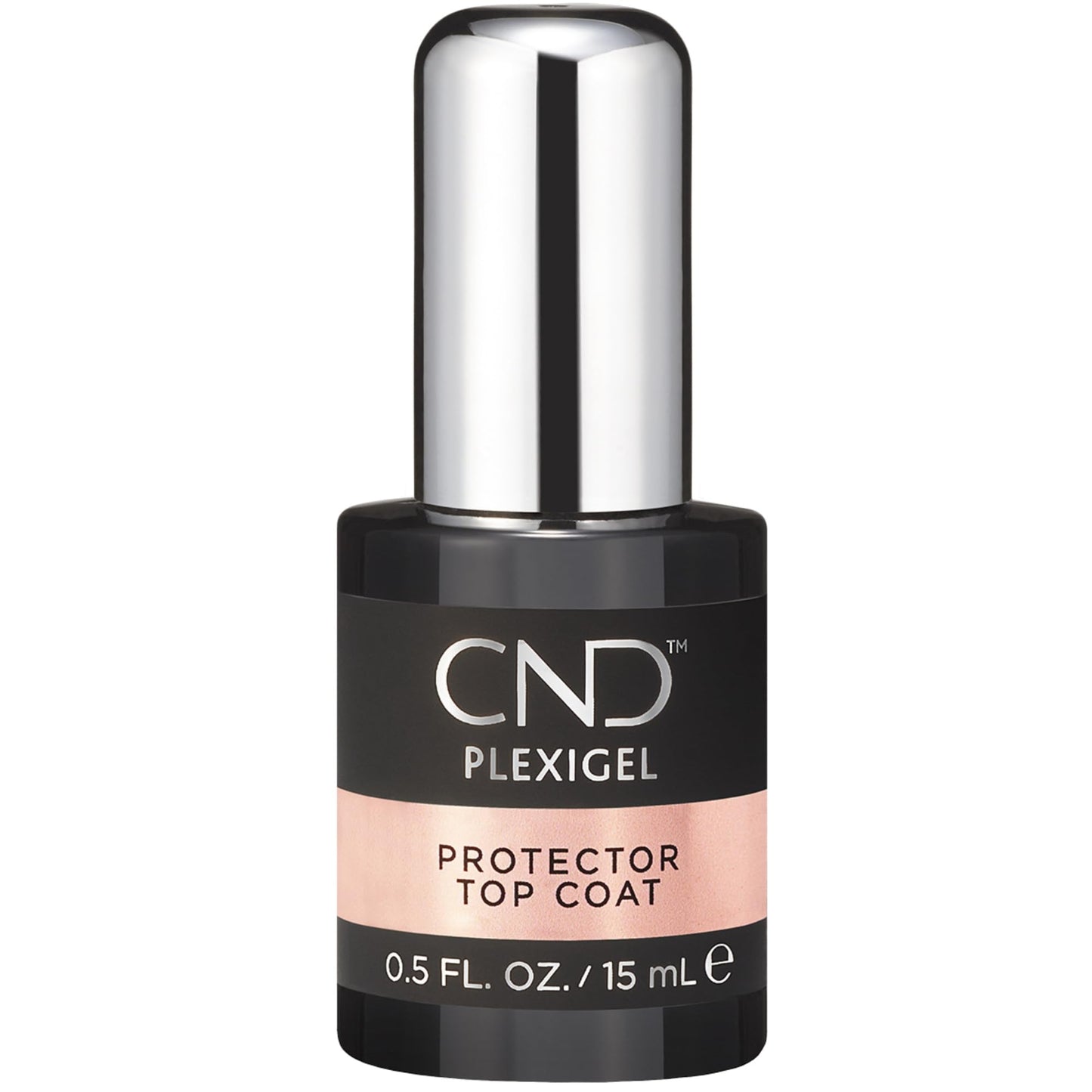 White Smoke CND Plexigel Protector Top Coat, 0.5 fl oz.