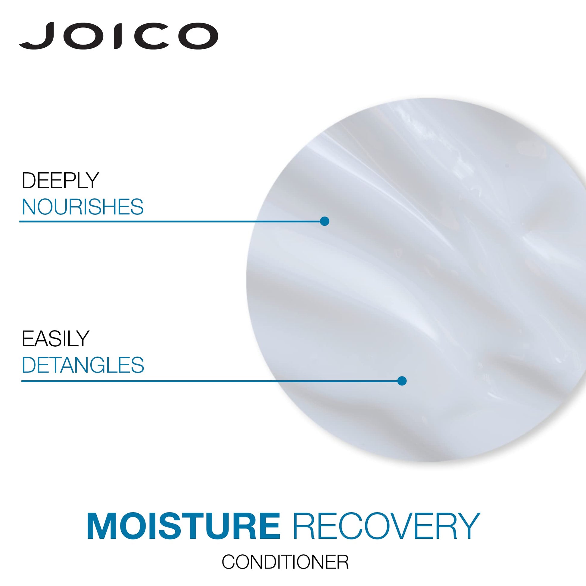 White Smoke Joico Moisture Recovery Moisturizing Shampoo & Conditioner Set | Replenish Loss Moisture | For Thick & Coarse & Dry Hair