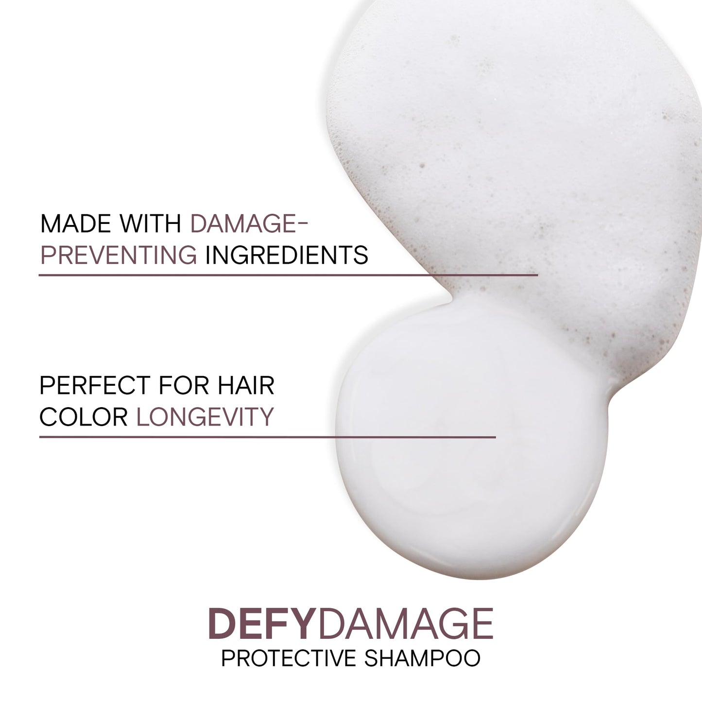 White Smoke Joico Defy Damage Protective Shampoo | For Color-Treated Hair | Strengthen Bonds & Preserve Hair Color | With Moringa Seed Oil & Arginine | 10.1 Fl Oz