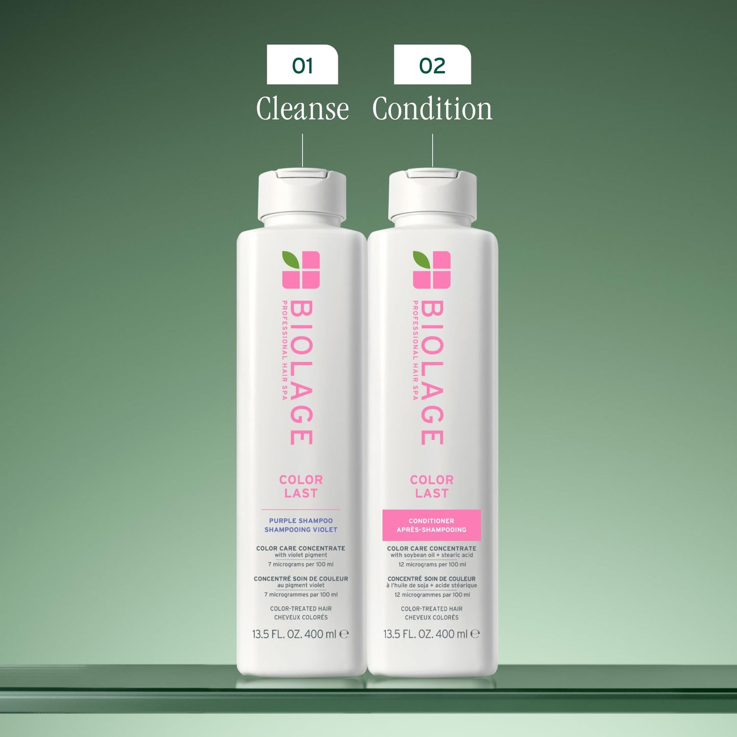 Dim Gray Biolage Color Last Purple Shampoo - pH Balancing Shampoo for Color-Treated Blonde Hair, Neutralizes Brass & Unwanted Warm Tones, Violet Pigments, Vegan, Paraben-Free, 13.5 Fl Oz, Packaging may vary