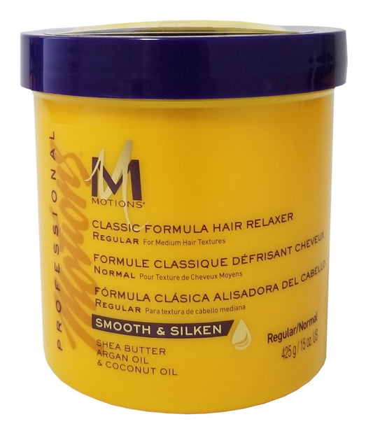 White Smoke Motions Oil Moist Relaxer Regular 60112 15oz