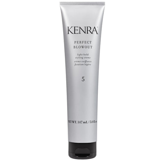 White Smoke Kenra Professional Perfect Blowout 5 | Light Hold Styling Crème | Provides Thermal Protection | Increases All Over Body & Fullness | Lightweight Formula | All Hair Types | 5 fl. Oz