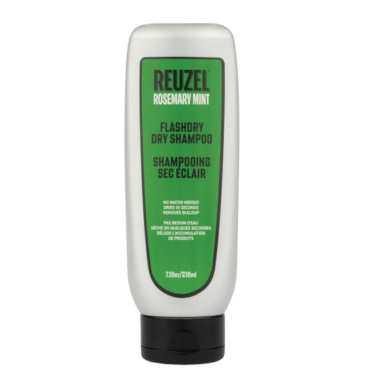 White Smoke Reuzel Flashdry Dry Shampoo, Instant Refresh Without Water, Absorbs Oil and Adds Volume, No Residue or White Cast, Suitable for All Hair Types, 7 oz
