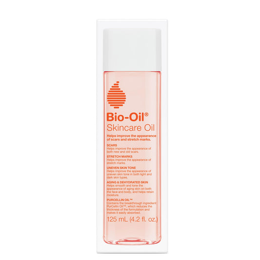 White Smoke Bio-Oil Skincare Body Oil Serum for Scars and Stretch Marks, Face and Body Moisturizer with Vitamin E & A for Sensitive Dry Skin, Dermatologist Recommended, Non-Comedogenic, 4.2 Oz