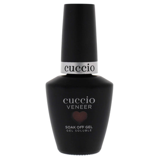 White Smoke Veneer Soak Off Gel - Getting Into Truffle by Cuccio Colour for Women - 0.44 oz Nail Polish