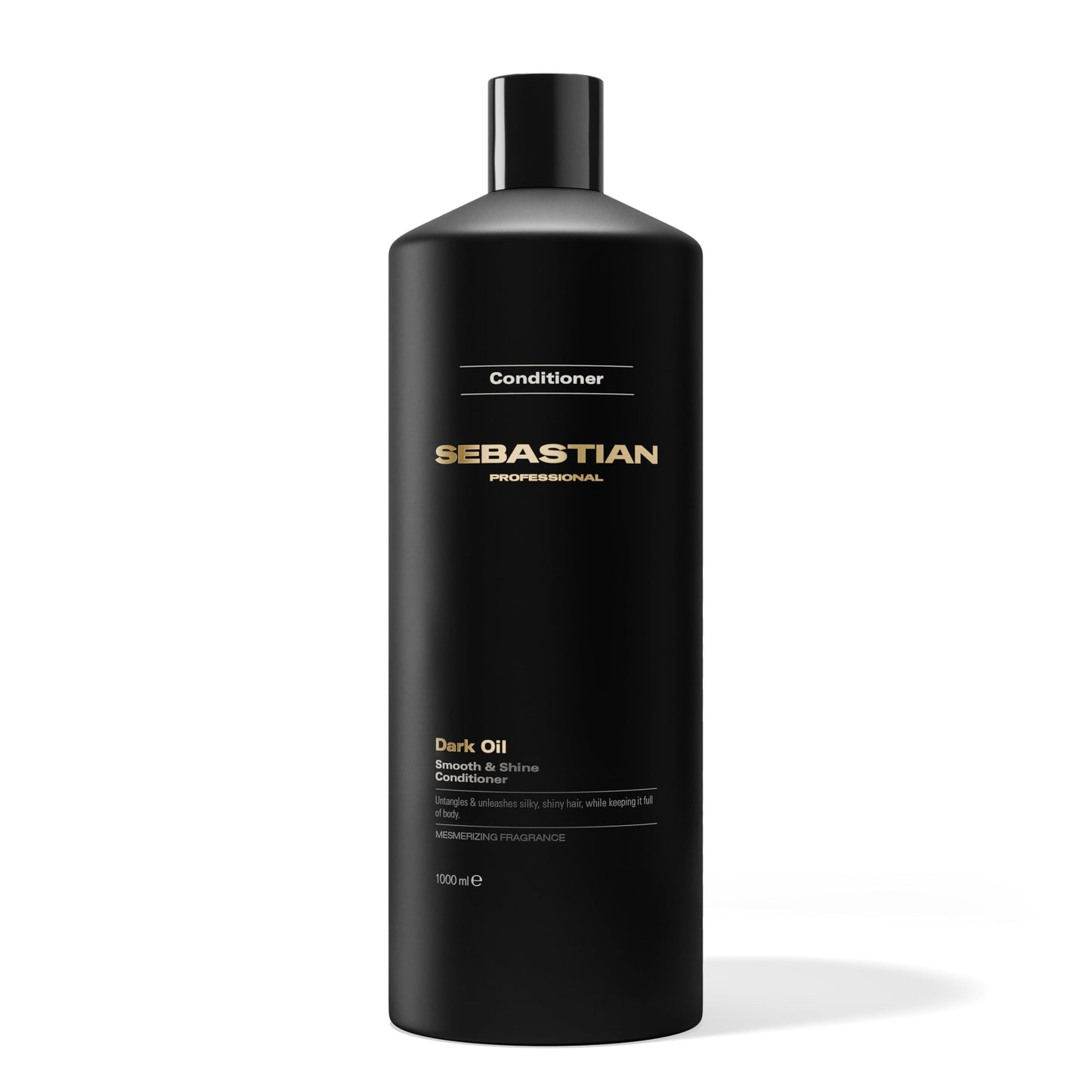 Black Sebastian Professional Dark Oil Smooth and Shine Conditioner | Infused with Jojoba & Argan Oil | 33.8 fl oz | Packaging May Vary