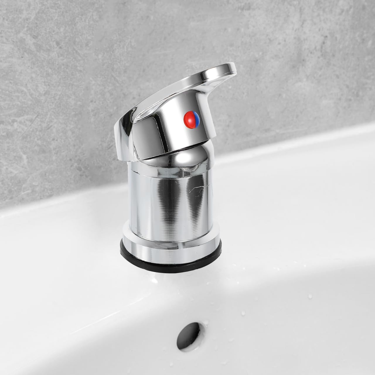 Gray Beaupretty Professional Hair Salon Faucet Hot Cold Water Mixing Valve Tap for Shampoo Bed and Salon Sink Easy Installation Durable 5.31X3.34X1.85 Inch