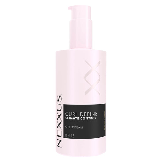 White Smoke Nexxus Styling Curl Define Curl Cream Climate Control Gel Cream Hair Cream Powered by Styleprotect Technology 8 oz