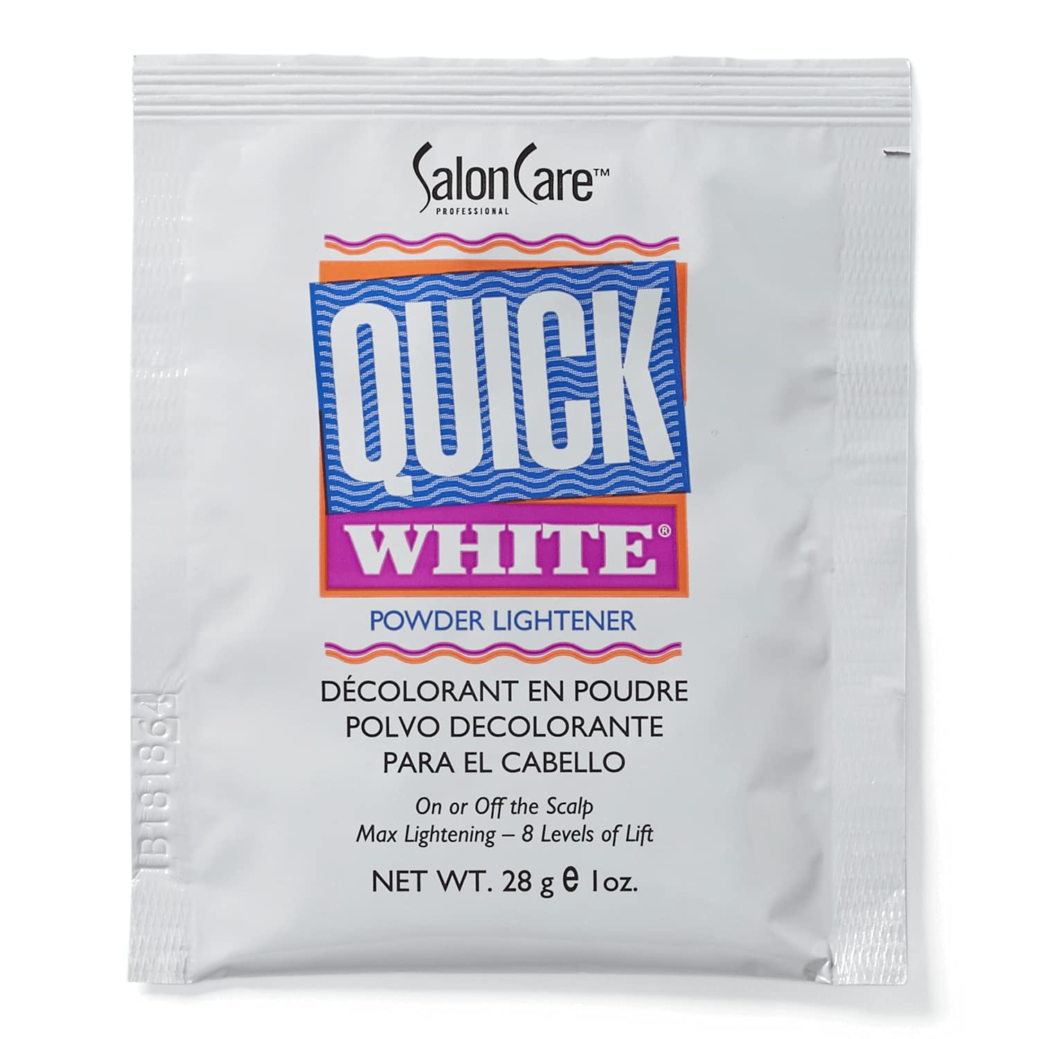 Light Gray Salon Care Quick White Powder Lightener 1 oz