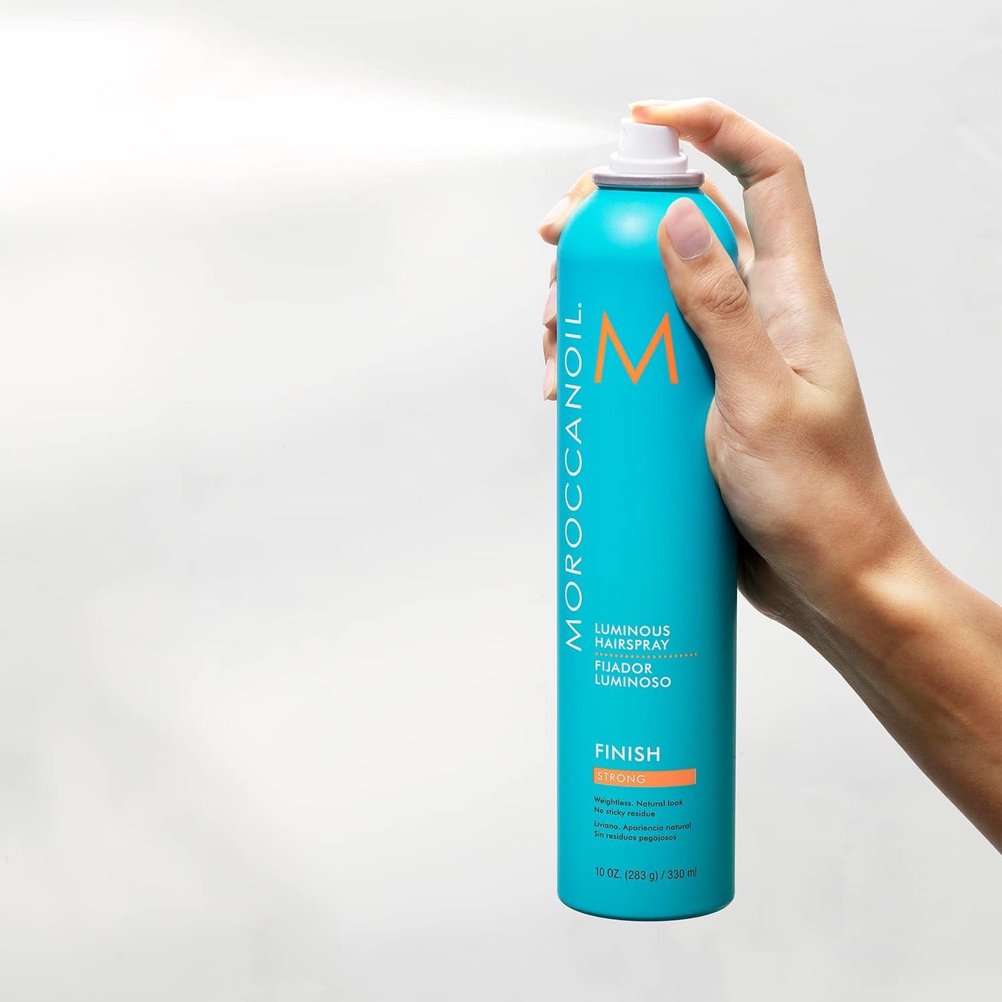 Lavender Moroccanoil Luminous Hairspray Strong, 10 Fl. Oz