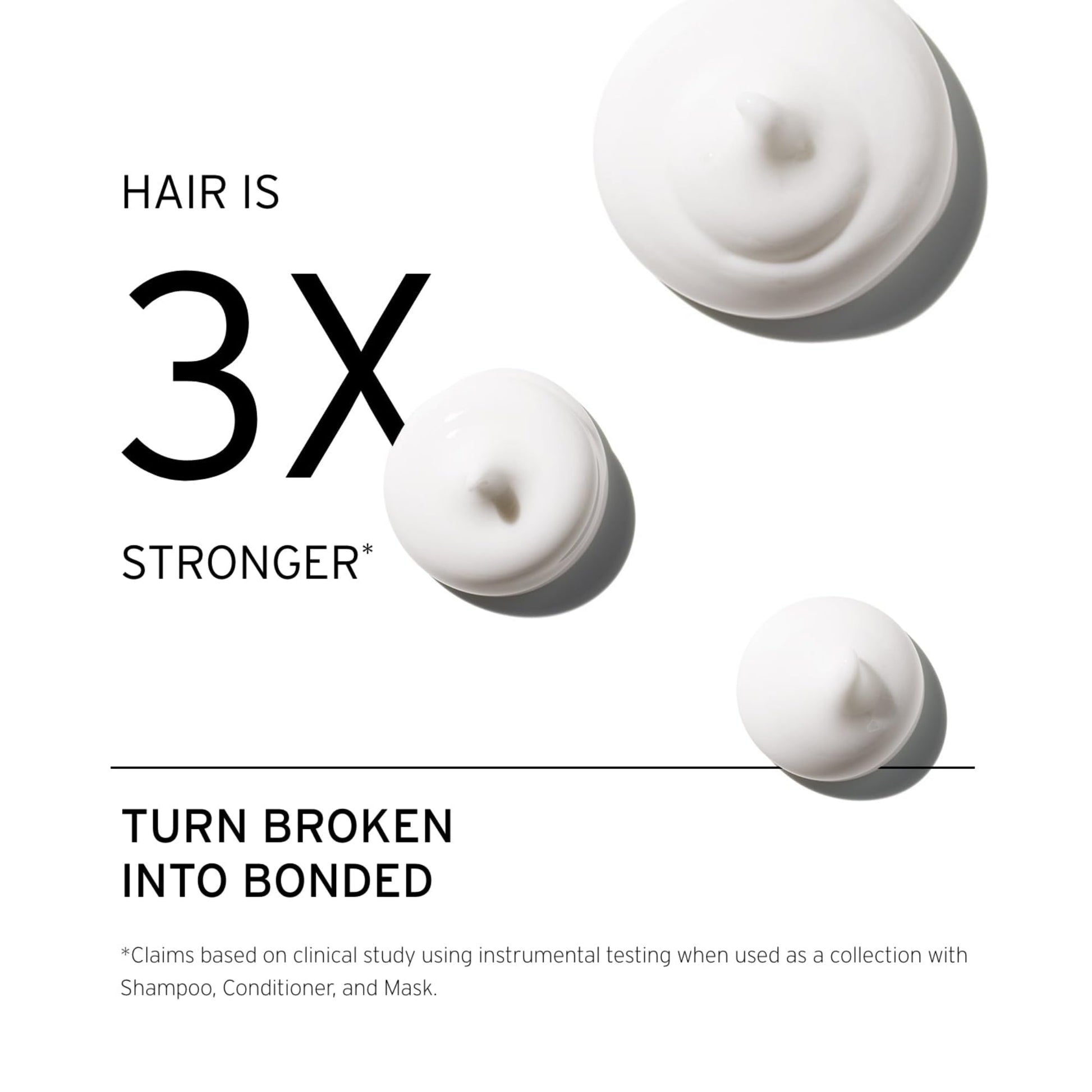 White Smoke FEKKAI Super Strength+ Protein PowerBond Conditioner - 2 oz - Bonds, Repairs, and Protects for 3X Stronger Hair - Free of Sulfates, Parabens, Phthalates - Vegan, Cruelty-Free