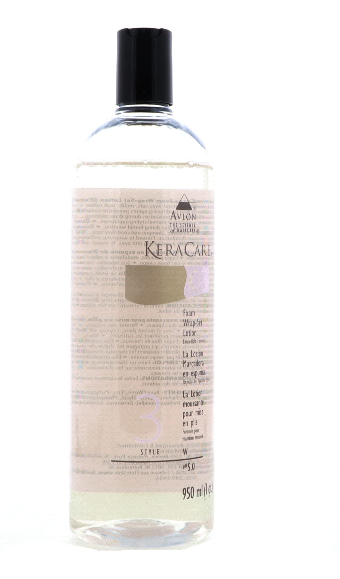 White Smoke Avlon Keracare Foam Wrap Set Lotion Extra, 32 Ounce