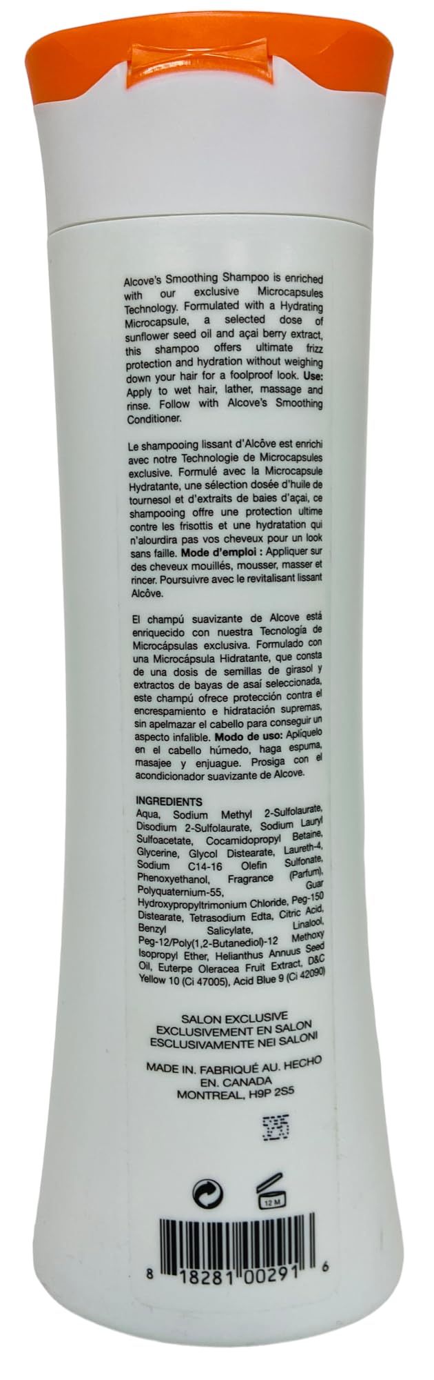 Gray Alcove - Smoothing Shampoo 10 fl oz / 300 ml