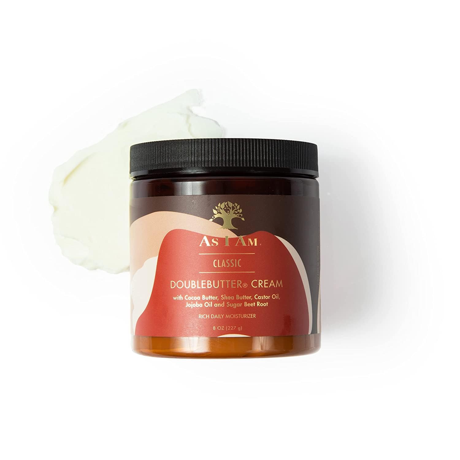 White Smoke As I Am Double Butter Cream, 8 oz (Pack of 2)