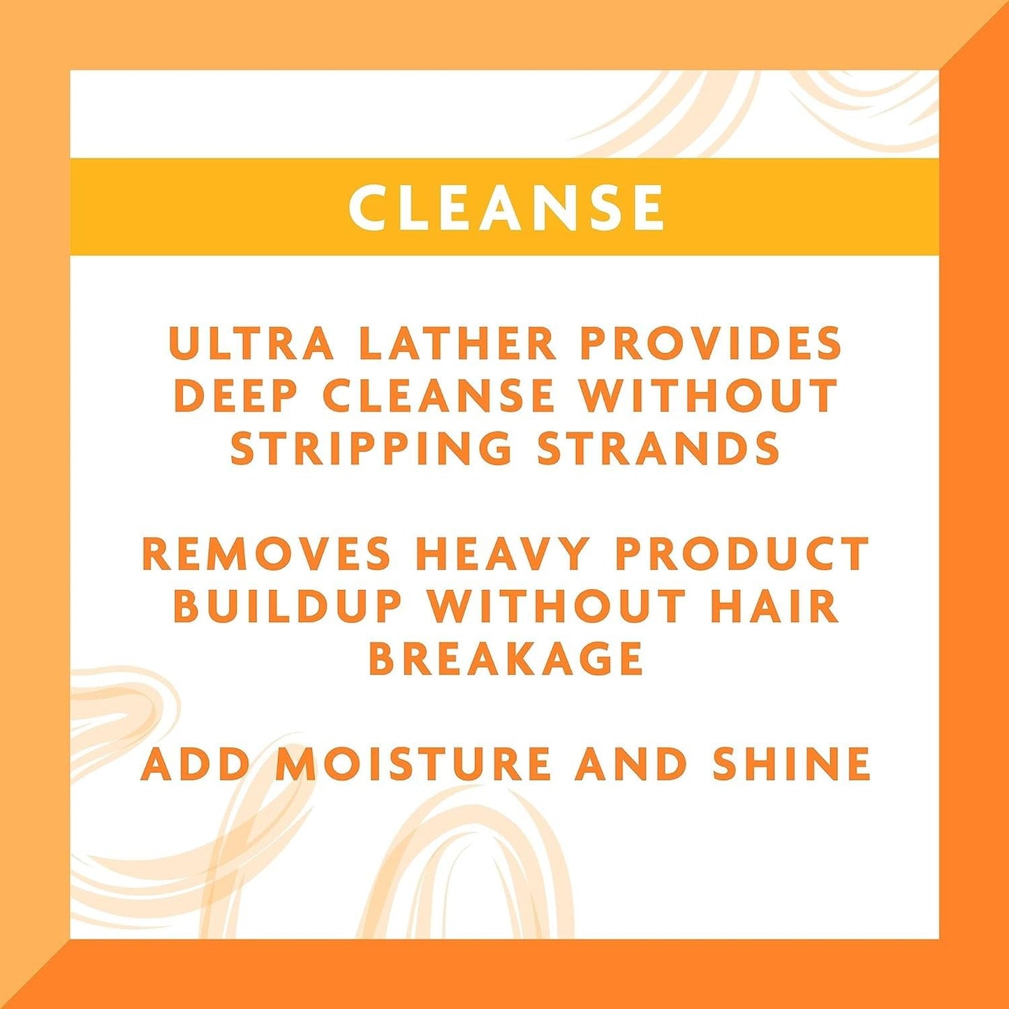 White Smoke Cantu Moisturizing Cream Shampoo with Shea Butter, 13.5 fl oz